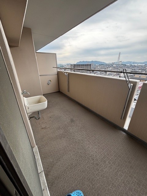 下松市瑞穂町2丁目アルファステイツ下松瑞穂町 現地写真（バルコニー）