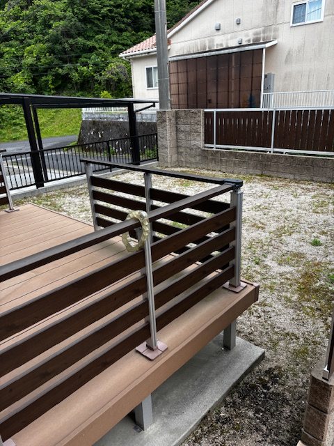 戸建　周南市呼坂夢ヶ丘 現地写真（庭）