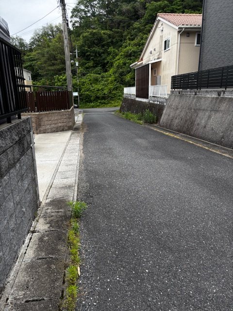 戸建　周南市呼坂夢ヶ丘 現地写真（前面道路含む現地写真）