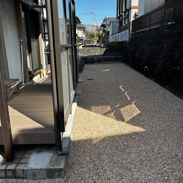 戸建　下松市東陽5丁目 現地写真（庭）