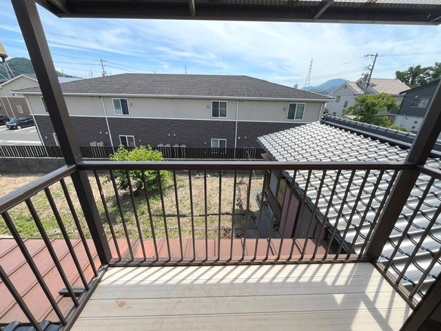 戸建　下松市大字末武上 現地写真（バルコニー）