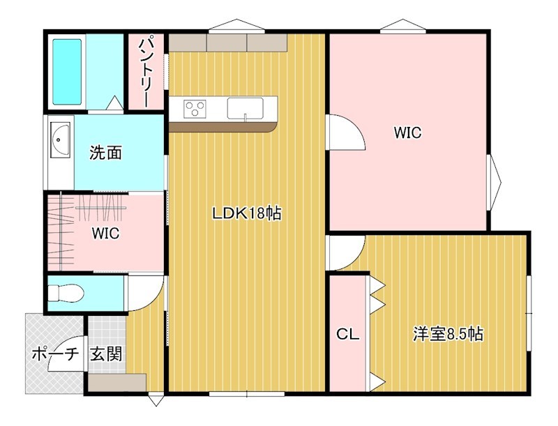 新築　下松市生野屋2丁目あいタウン生野屋16号地 間取図・土地図