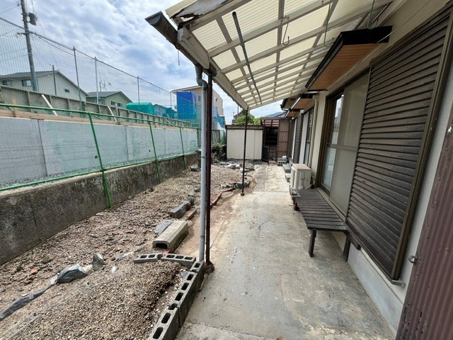 戸建　周南市下上 現地写真（庭）