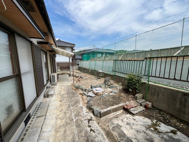 戸建　周南市下上 現地写真（庭）