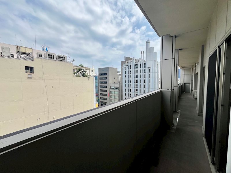 広島県広島市中区基町 現地写真（バルコニー）