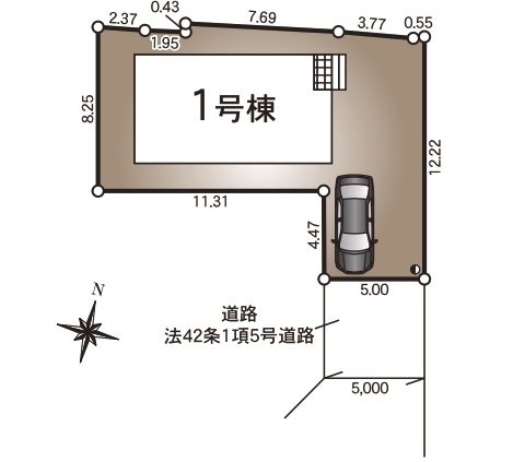 揖保郡太子町鵤第5　全1邸　1号棟 その他