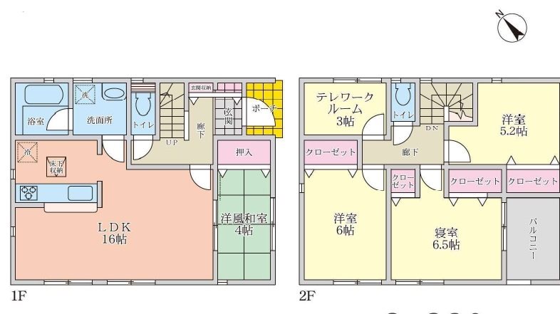 三木市大塚第3　全1邸　1号棟     間取り図