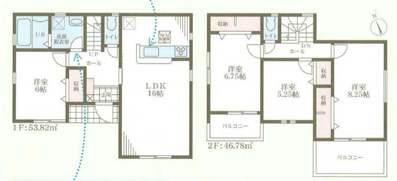 姫路市白浜町3期　全1邸　1号棟   間取り図