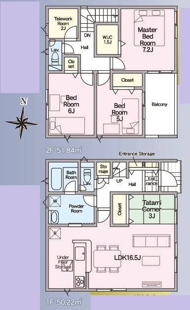 姫路市御国野町国分寺第7 2期　全2邸　3号棟  間取り図