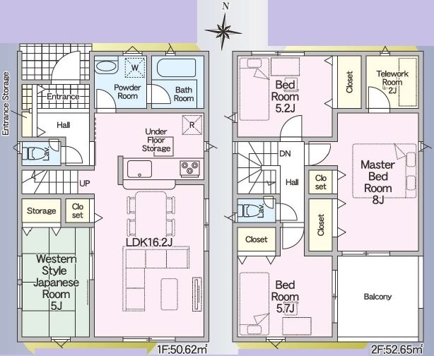 相生市双葉第1　全1邸　1号棟    間取り図