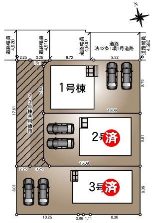 西脇市郷瀬町第2　全3邸　1号棟 その他