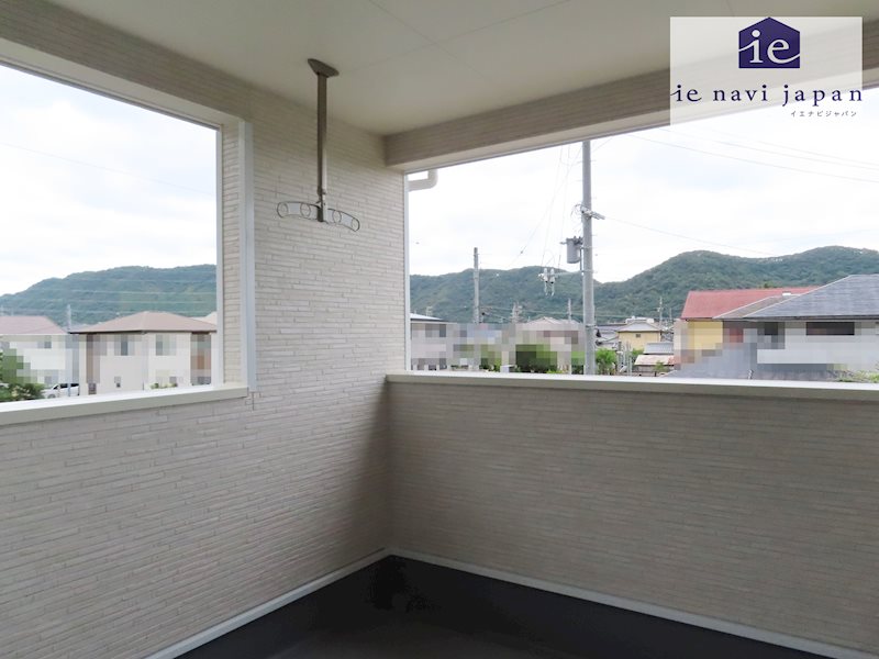 赤穂市北野中第4　全3邸　5号棟  現地写真（バルコニー）