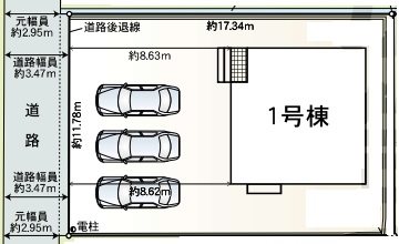 西脇市西脇第12　全1邸　1号棟 区画図