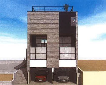 モア・エクセレンス　渋谷南平台町 建物プラン例（パース・外観）