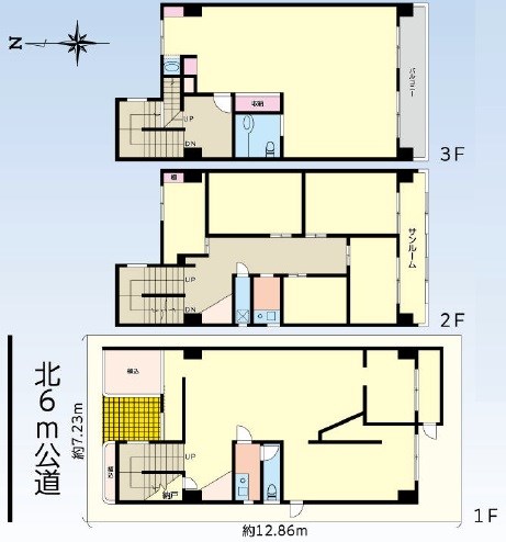 柏木ビル（Ｖｉｔｕｌｅ） 間取図・土地図
