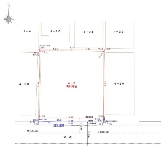 台東区清川２丁目　売地　限定1区画 間取図・土地図
