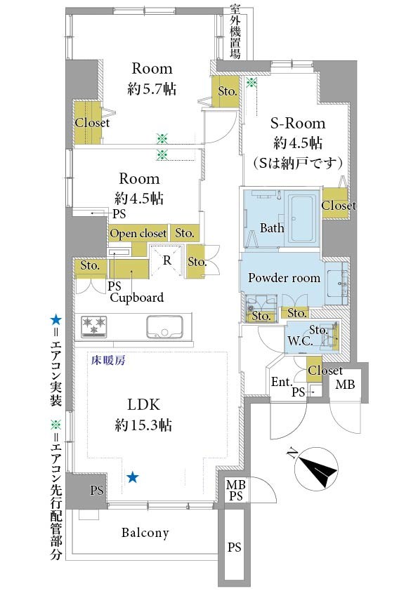 ビバリーホームズ松濤 間取図・土地図