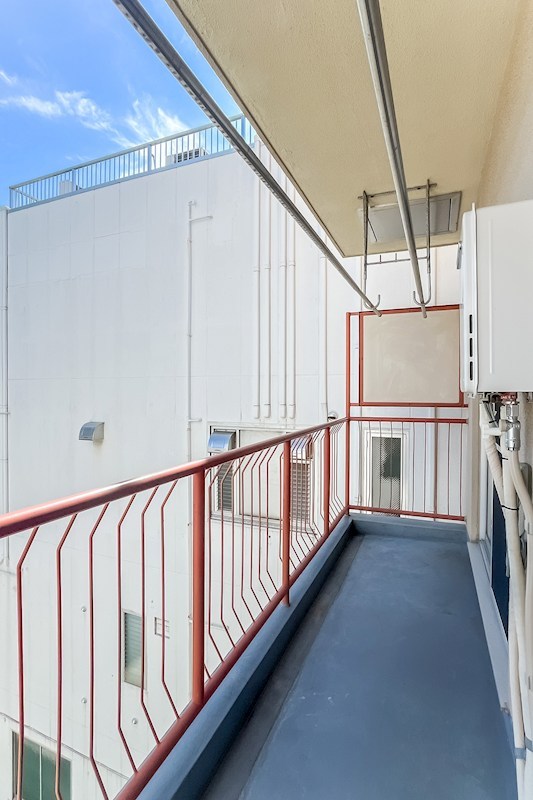 ライオンズマンション小石川 現地写真（バルコニー）