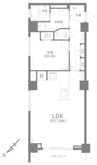秀和高輪レジデンス 間取図・土地図