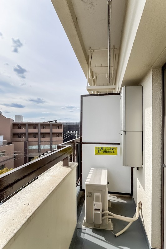 ライオンズマンション二子玉川 現地写真（バルコニー）