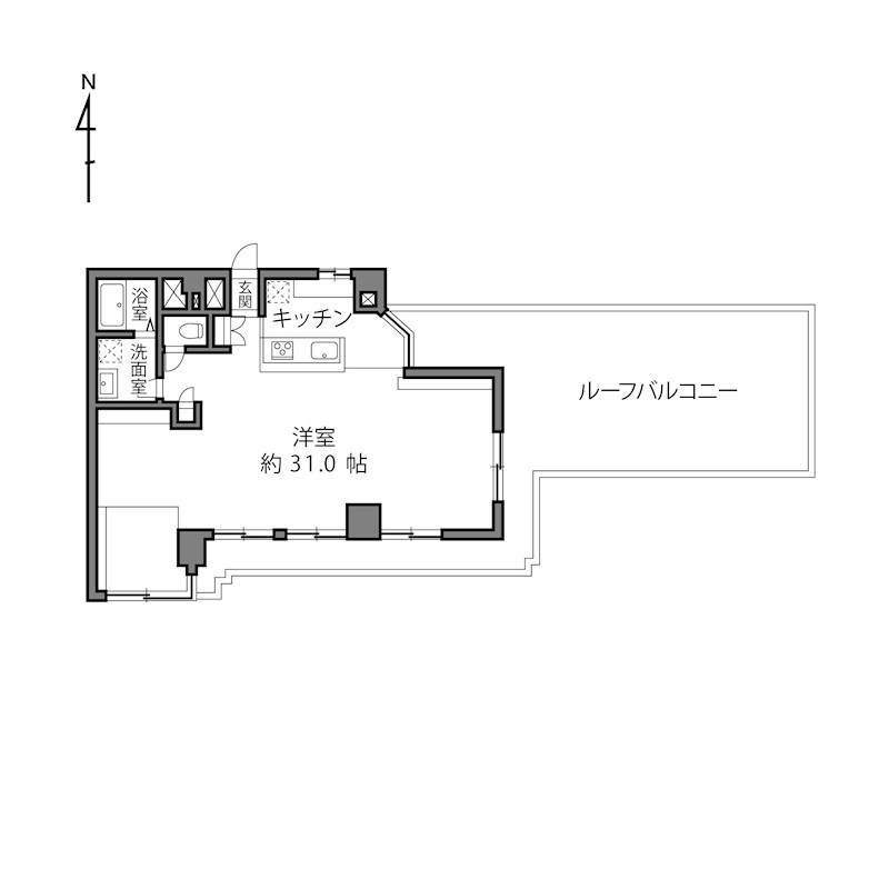 オークラハイム大森 間取図・土地図