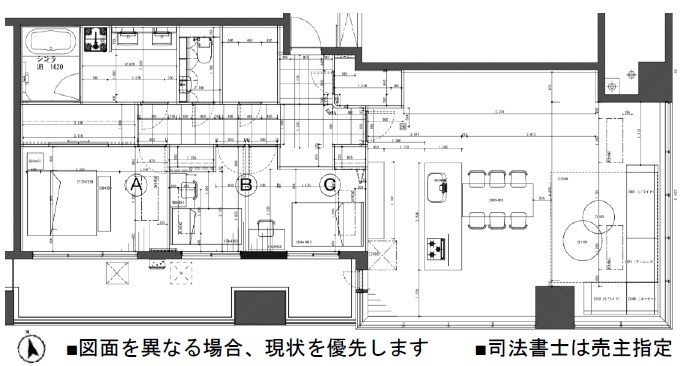 東京タイムズタワー 間取図・土地図