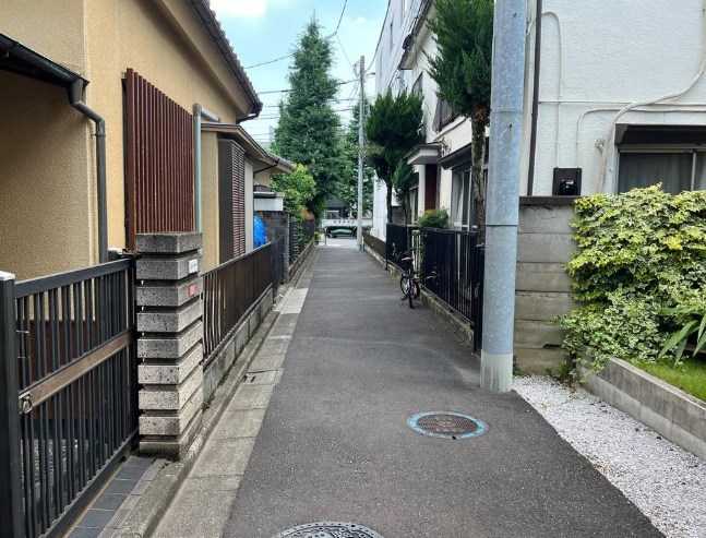 杉並区桃井４丁目　中古戸建　限定1棟 現地写真（前面道路含む現地写真）