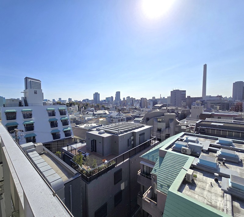 渋谷常磐松ハウス 眺望写真