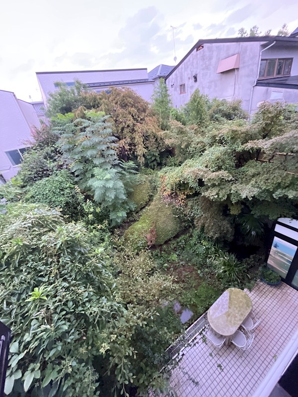 世田谷区中町4丁目RC造中古戸建 現地写真（庭）