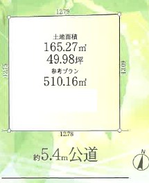 港区南麻布３丁目　売地　限定1区画 全体区画図