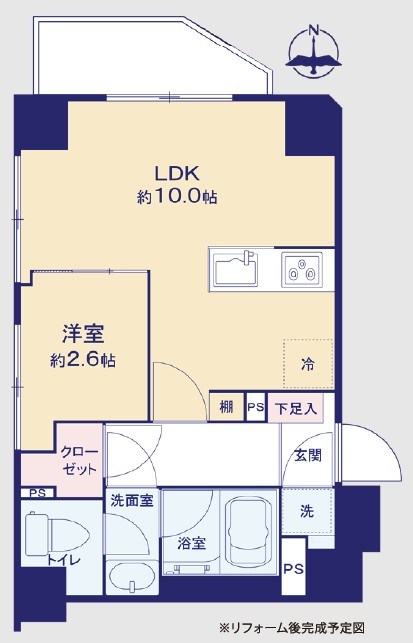 菱和パレス池袋駅前 間取図・土地図