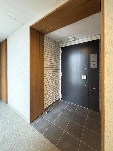 シティハウス広尾南 現地写真（玄関）