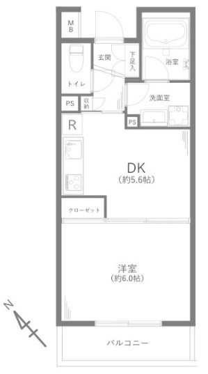 ソフィアーレ代官山 間取図・土地図