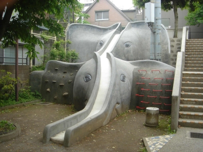 新宿区矢来町　新築戸建　B棟 公園