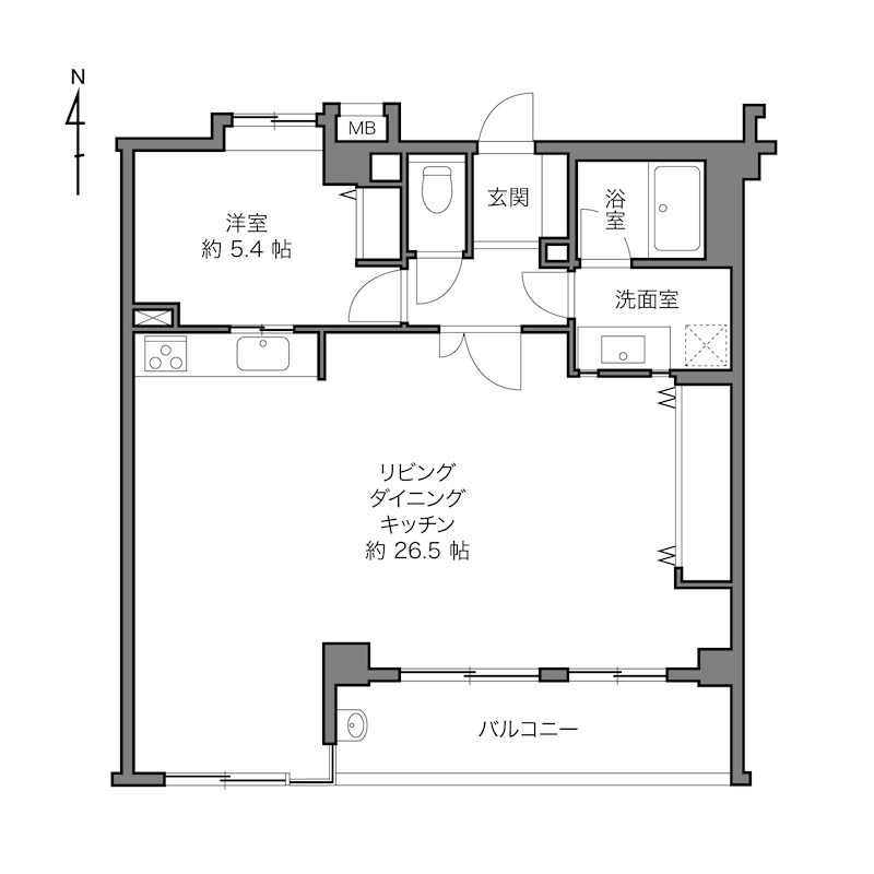 ランドステージ世田谷ガーデンズ 間取図・土地図