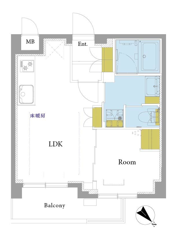 Ｋｉｓｔ原宿 間取図・土地図