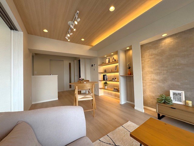 パシフィック自由が丘マンション 内観写真（リビング）