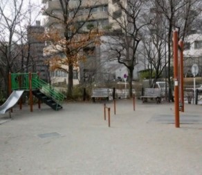 パシフィック自由が丘マンション 公園
