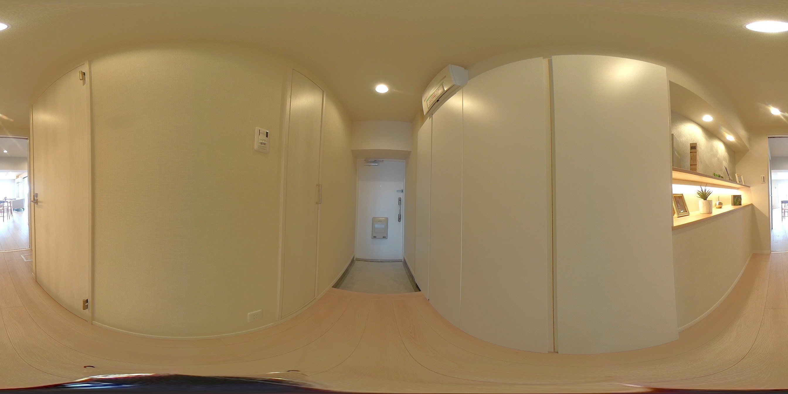 パシフィック自由が丘マンション 現地写真（玄関）