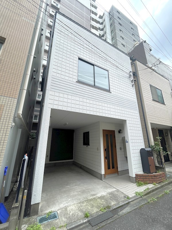台東区東上野5丁目 中古戸建 限定1棟 間取図・土地図