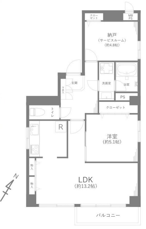 モンテベルデ六義園 間取図・土地図