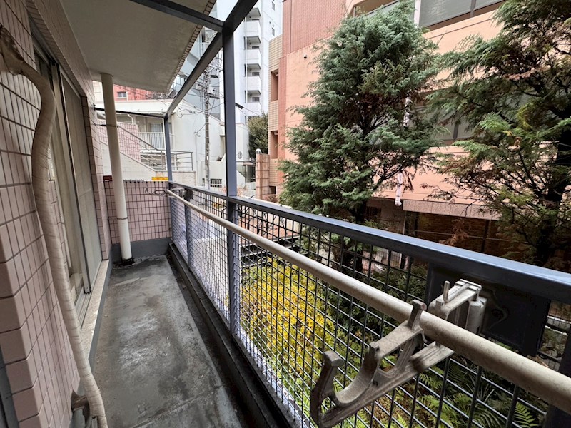早稲田ヒルサイドハイツ 現地写真（バルコニー）