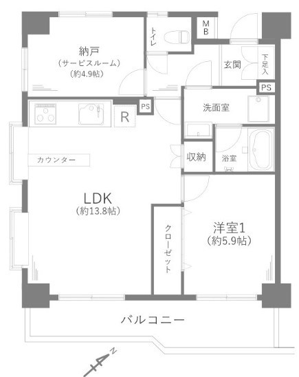 ロイヤルステージ浅草 間取図・土地図
