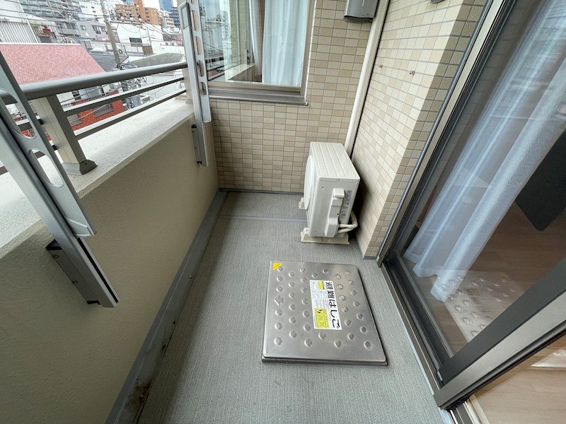 グランスイート不動前シティテラス 現地写真（バルコニー）