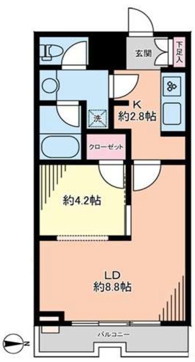 コンシェリア西新宿ＴＯＷＥＲ＇ＳＷＥＳＴ 間取図・土地図