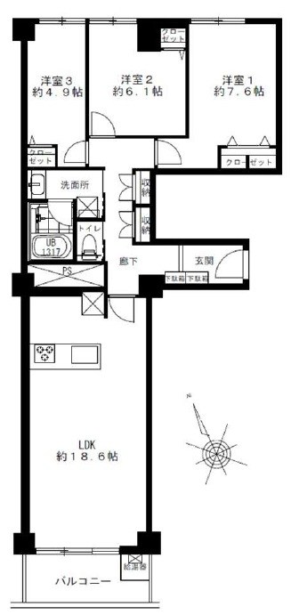 ガーデンハウス 間取図・土地図