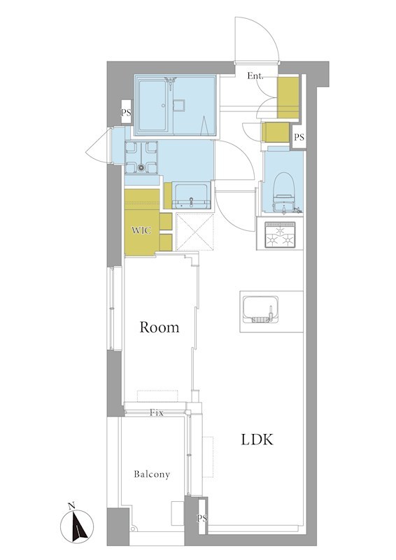 フォルス学芸大学ラクシーズ 間取図・土地図