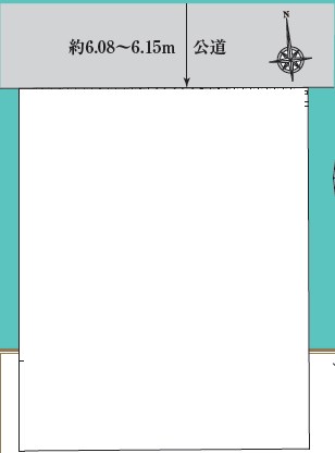 新宿区早稲田町　売地　限定1区画 間取図・土地図