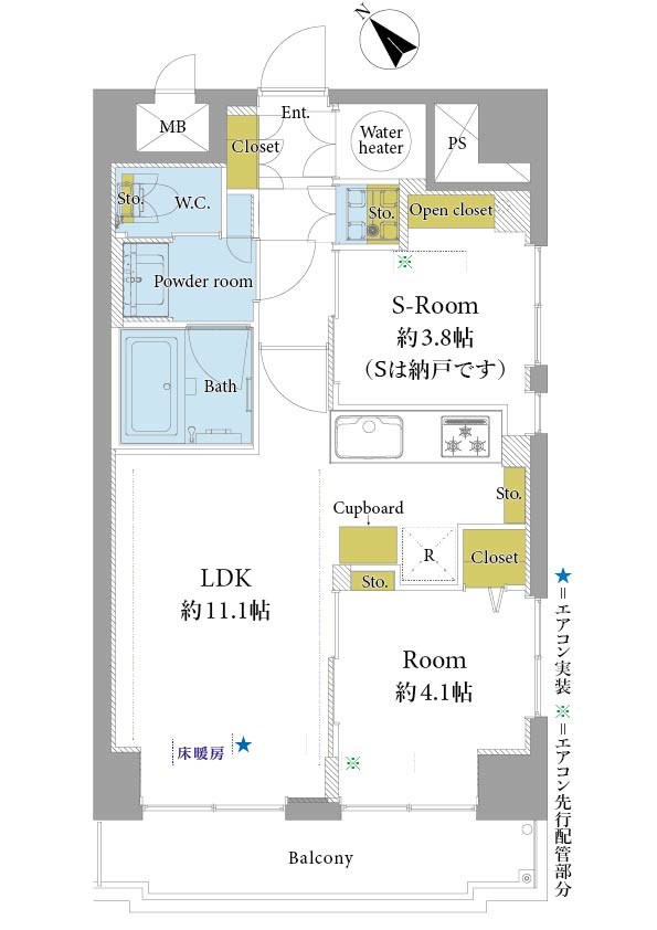 ライオンズプラザお茶の水 間取図・土地図