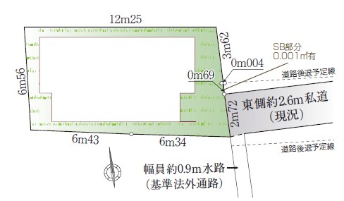 中野区新井１丁目　新築戸建　全1棟 区画図